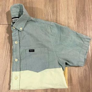 Boys RVCA button shirt